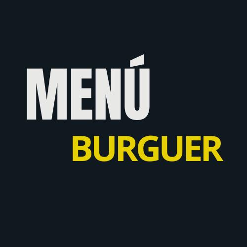 Menú Burguer