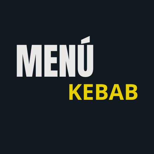Menú Kebab