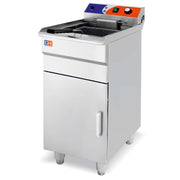 Freidora Eléctrica Industrial de 14 Litros con Mueble Pekin EF-161V